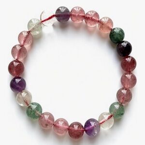 NEW Natural Stone Gemstone Multicolor Beaded Bracelet